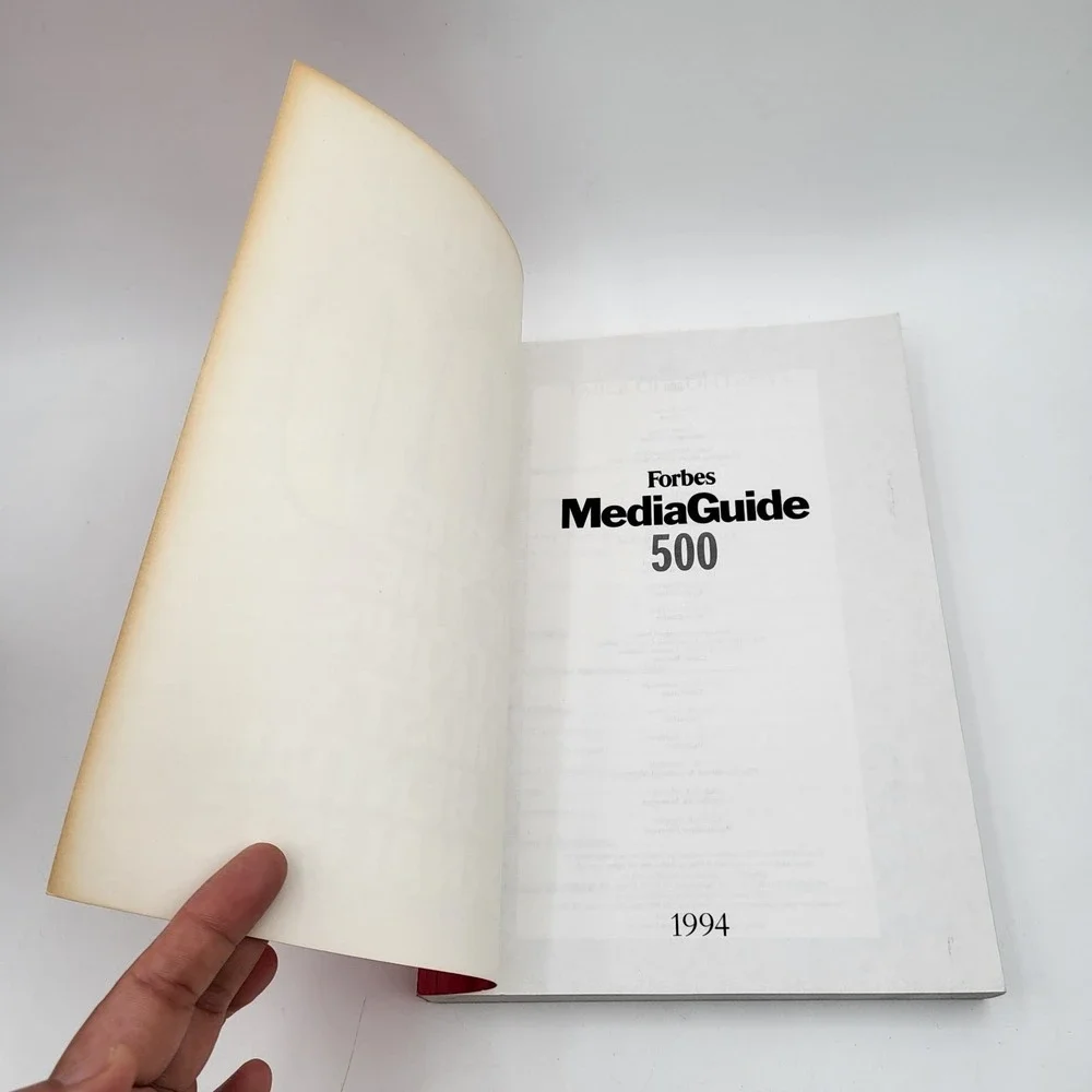 1994 Forbes Mediaguide 500 : A Critical Review of the print media